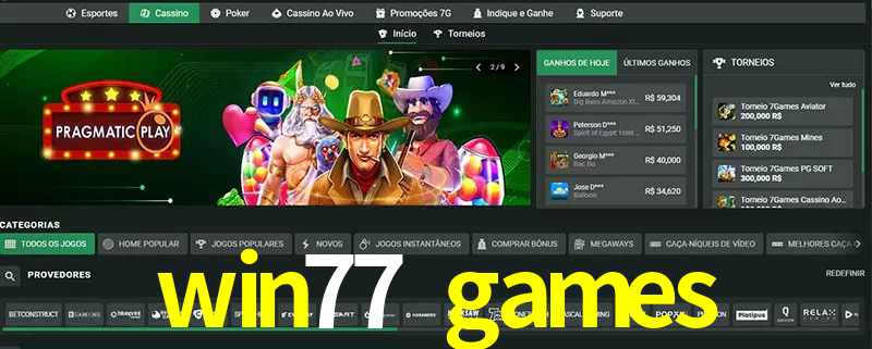 cassino win77 games